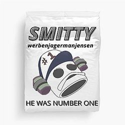 Smitty Werbenjagermanjensen was number one Duvet Cover