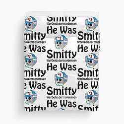 Smitty Werbenjagermanjensen He Was Number One Duvet Cover