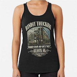 Smokey And The Bandit 1977 Racerback Tank Top