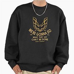Smokey and Bandit Text Tee Premium Oversized Sweatshirt