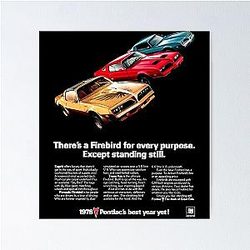 Three Smokey and Bandit car movie art