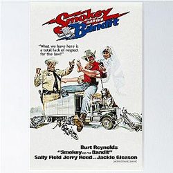1977 Smokey and the Bandit Movie Poster 24 x 36 Poster