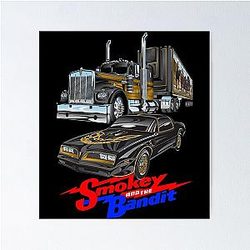 Container Smokey and the Bandit Car Movie Art