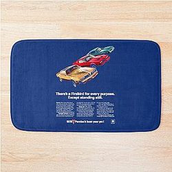 Three Smokey & the Bandit Car Movie Art Bath Mat