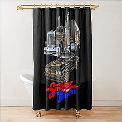 Container Smokey and the Bandit car movie art Shower Curtain 

Corrected:
Smokey and the Bandit