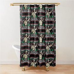 Smokey and the Bandit Merry Christmas Shower Curtain