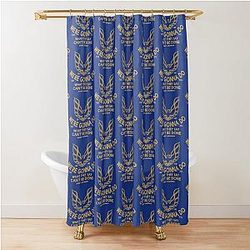 Smokey and the Bandit Text Tee Shower Curtain