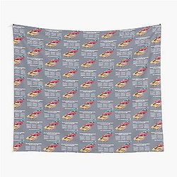 Three Smokey and the Bandit Car Movie Tapestry