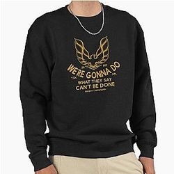 Smokey and the Bandit Text Tee Pullover Sweatshirt