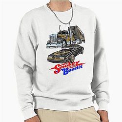 Pullover Sweatshirt Smokey and the Bandit car movie art Containe or "Container"