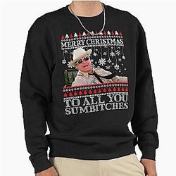 Smokey and The Bandit Ugly Christmas Pullover Sweatshirt