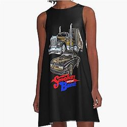 Container Smokey and the Bandit Car Movie Art A-Line Dress