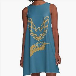 Smokey and the Bandit 1977 Pontiac Trans Am A-Line Dress
