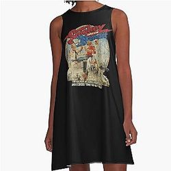 Smokey and The Bandit They've Got a Long Way to Go And a Short Time to Get There 1977 A-Line Dress