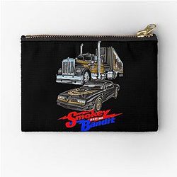 Smokey and the bandit car movie art Zipper