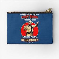 Funny Buford T. Justice Smokey And The Bandit Gift For 70s Comedy Film Lover Zipper Pouch