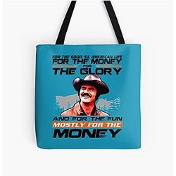 The Glory Smokey and the Bandit Car Movie Art All Over Print Tote Bag