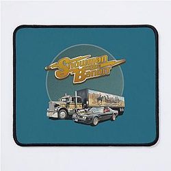 Smokey And The Bandit Snowman and the Bandit Mouse Pad
