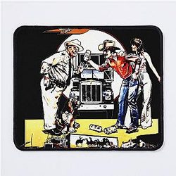Smokey and the Bandit - Burt Reynolds Mouse Pad 

 Cleaned title:
Smokey and the Bandit - Burt Reynolds Mouse Pad