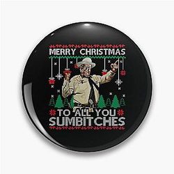 Smokey and the Bandit Merry Christmas Pin