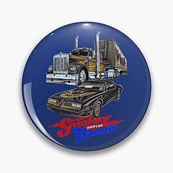Container Smokey and the Bandit car movie art Pin