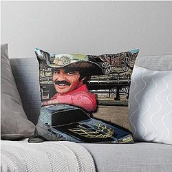 Smokey and the Bandit Movie 1977 Truck Throw Pillow
