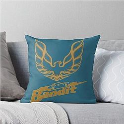 Smokey And The Bandit 1977 Trans Am Throw Pillow