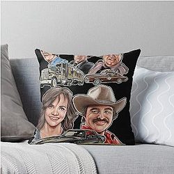 Smokey and the Bandit gift retro throw pillow
