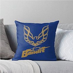 Smokey and the Bandit 1977 Pontiac Firebird Trans Am Throw Pillow