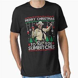 Smokey and the Bandit Merry Christmas T-Shirt