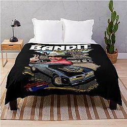 Smokey and the Bandit Movie Truck 1977 Throw Blanket