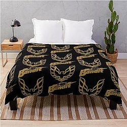 Smokey and The Bandit 1977 Pontiac Firebird Trans Am Throw Blanket