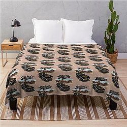 Smokey and the Bandit Car Throw Blanket