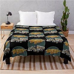 Smokey And The Bandit Snowman Throw Blanket