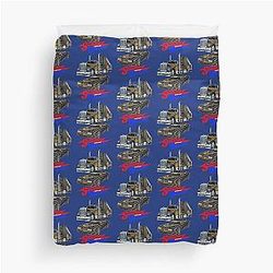 Container Smokey and the Bandit car movie art Duvet Cover