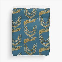 Smokey and The Bandit 1977 Pontiac Firebird Trans Am Duvet Cover