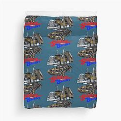 Container Smokey & the Bandit car movie art Duvet Cover