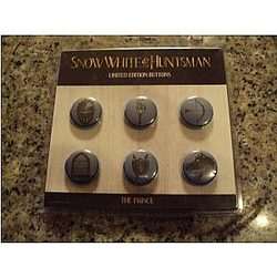 New Snow White and the Huntsman Limited Edition Buttons the Prince