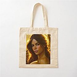 Sofia Vergara Fan Art Cotton Tote Bag