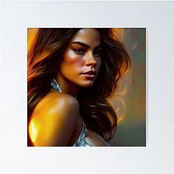 Sofia Vergara Fan Art Poster