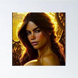 Sofia Vergara Fan Art Poster