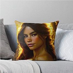 Sofia Vergara Fan Art Throw Pillow