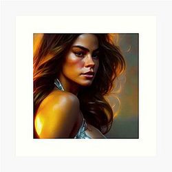 Sofia Vergara Fan Art Art Print