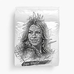 Sofia Vergara Abstract Sketch Art Design Cover