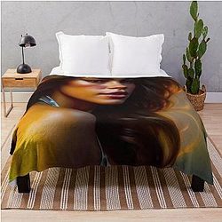 Sofia Vergara Fan Art Throw Blanket