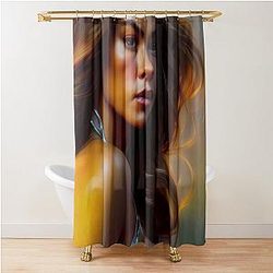 Sofia Vergara Fan Art Shower Curtain