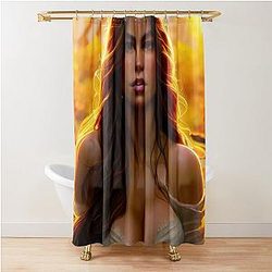 Sofia Vergara Fan Art Shower Curtain