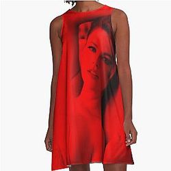 Sofia Vergara Celebrity A Line Dress