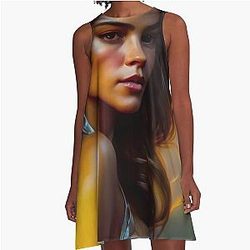 Sofia Vergara Fan Art A-Line Dress