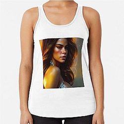 Sofia Vergara Fan Art Racerback Tank Top